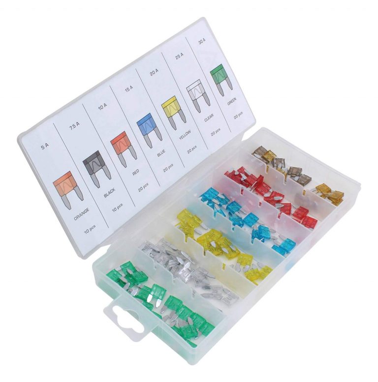 MINI-FUSIBLES POUR VOITURES 120 PCS.