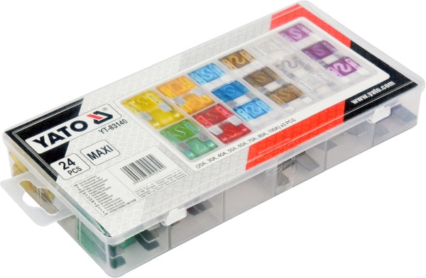 JEU DE FUSIBLES MAXI 24 PIECES